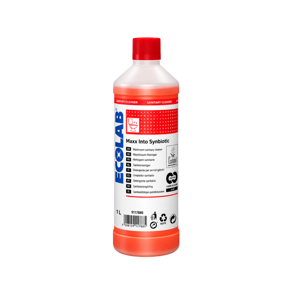 Sanitarinis paviršių valiklis ECOLAB MAXX INTO Synbiotic 1 L