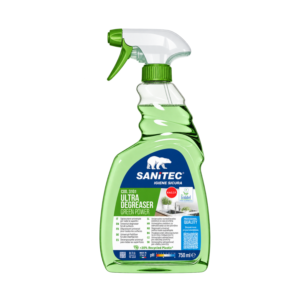 Universalus valiklis ekologiškas riebalus šalinantis ITALCHIMICA ULTRA DEGREASER 750 ml