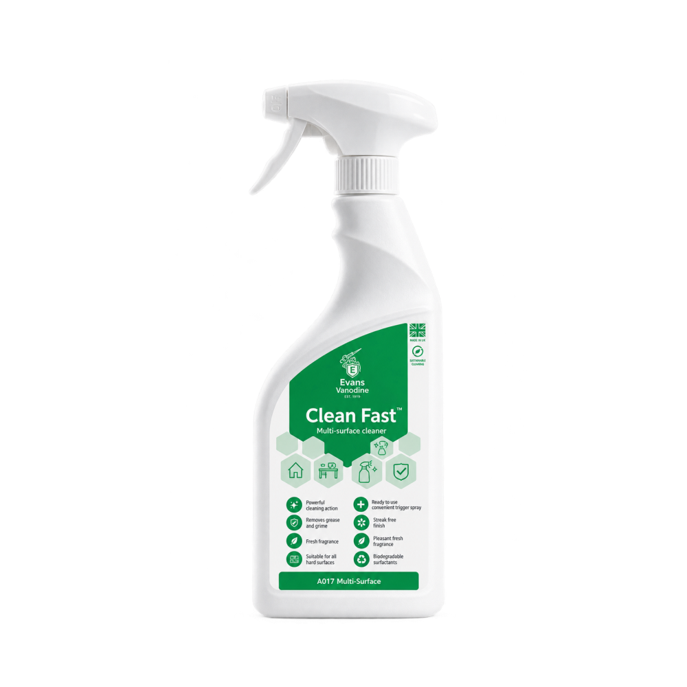 Sanitarinių patalpų valymo priemonė EVANS CLEAN FAST 750 ml