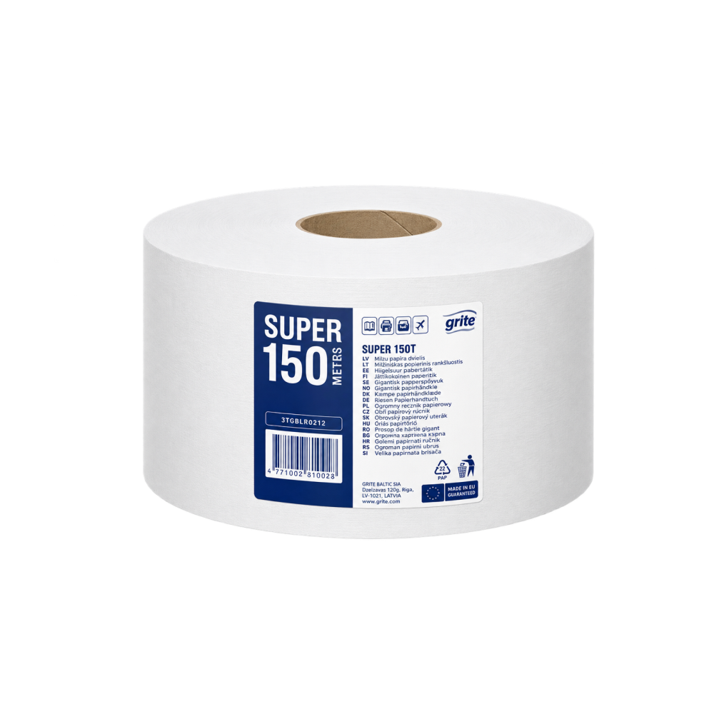 Tualetinis popierius GRITE Super 150 T